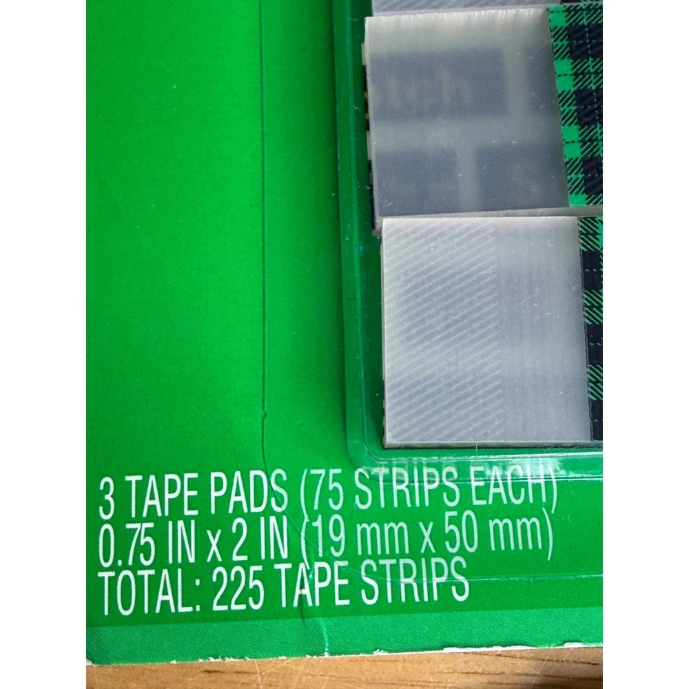 4 Pack Scotch Pop-up Tape Refills 3M 90-G Precut Strips 0.75 x 2 Inch 900 Total